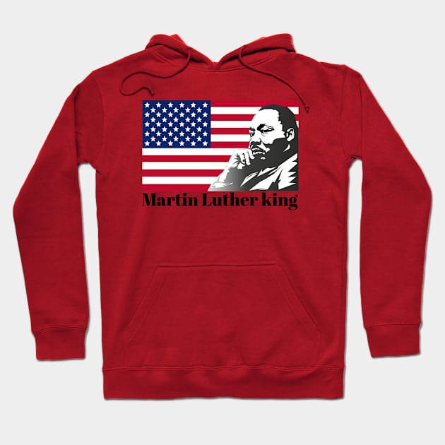 Martin luther king Hoodie by CanCreate